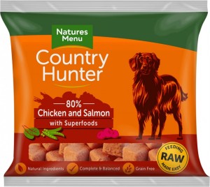 Natures Menu Country Hunter Frozen Nuggets Salmon